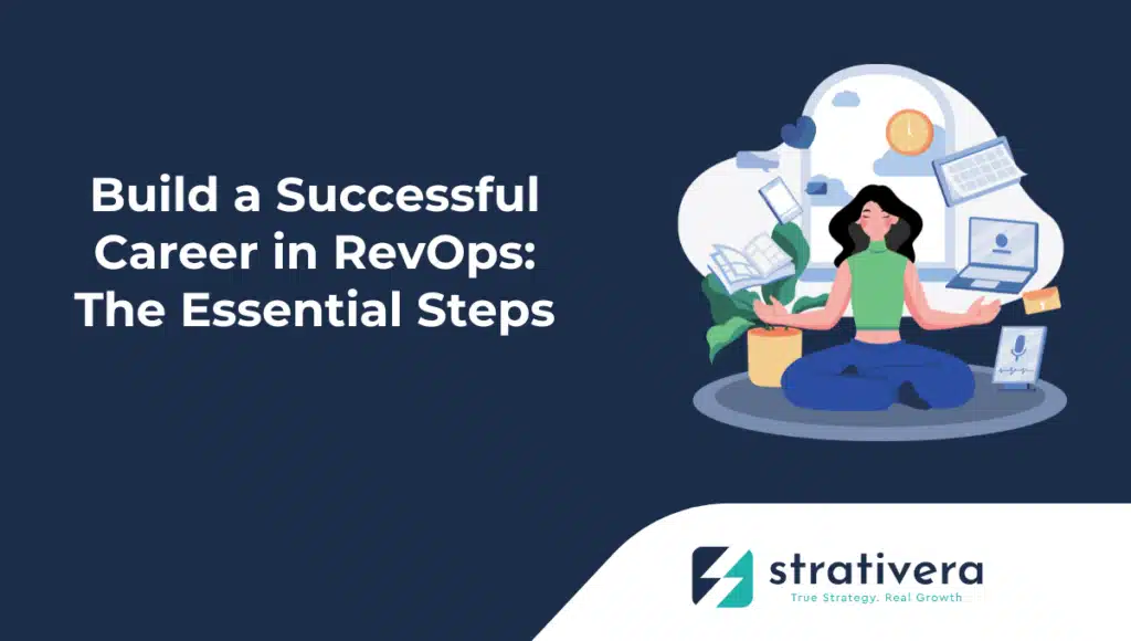 Business professionals analyzing CRM and revenue dashboards representing Revenue Operations (RevOps) strategy and career growth."