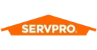 Servpro logo — restoration services client of Strativera